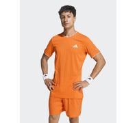 adidas performance - Tennis Climacool+ Freelift Tee Pro - T-shirt arancione puro S