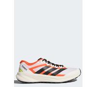adidas Performance Terrex Agravic Lite sneakers bianche e arancioni-Bianco 46