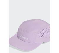 adidas Performance - Terrex Climacool - Cappellino tinta unita a 5 pannelli color prugna polvere-Viola M-L
