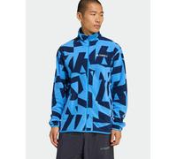 adidas performance - Terrex - Giacca in pile con zip e stampa multicolore blu ray e inchiostro legend XL