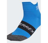 adidas performance - Terrex Heat.rdy Trail Running Speed - Calzini alla caviglia blu ray/bianco 37 1/3-38 2/3