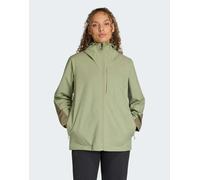 adidas Performance - Terrex Multi 2.5 Layer Climaproof - Giacca impermeabile verde tenda/oliva strata-*** M