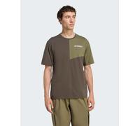 adidas performance - Terrex multi climacool - T-shirt color oliva ombra-Verde S