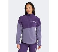 adidas Performance - Terrex Multi Climawarm - Anorak in pile color prugna aurora / viola preloved M