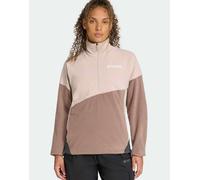 Anorak Terrex Multi Climawarm Fleece Wonder Taupe / Trace Brown XL