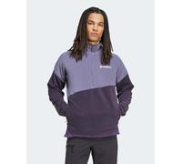 adidas Performance - Terrex Multi Climawarm - Anorak in pile viola preloved / nero aurora XL