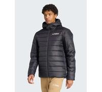 adidas Uomo Terrex Multi Essentials CLIMAWARM Insulated Hooded Jacket, Black, S