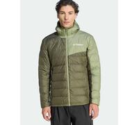 adidas performance - Terrex multi light down Climawarm - Giacca con cappuccio color oliva strata/verde tenda 2XL