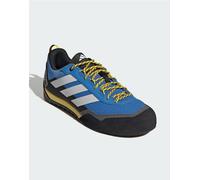 adidas Uomo Terrex Skychaser Solo Approach Shoes, Ray Blue/Grey One/Core Black, 39 1/3 EU