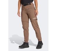 Pantaloni da hiking Terrex Utilitas Zip-Off Earth Strata 40