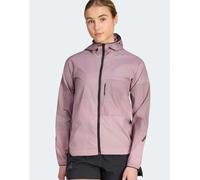 adidas performance - Terrex xperior clima365 light windweave - Giacca color malva magico/nero-Viola XL