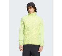 adidas performance Terrex xperior PrimaLoft giacca ibrida imbottita leggera in giallo limone semi ghiacciato XS