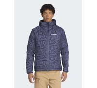 adidas performance - Terrex Xperior Primaloft - Giacca isolante ampia imbottita con cappuccio color blu navy ombra 2XL