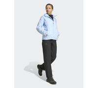 adidas performance - Terrex Xperior Primaloft - Giacca isolante ampia imbottita con cappuccio color blu luminoso S
