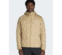 adidas performance - Terrex Xperior Primaloft - Giacca isolante ampia imbottita con cappuccio color cargo slavato-Neutro XS