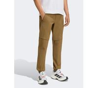 adidas Performance - Terrex Xperior Utilitas Clima365 - Pantaloni marroni con zip-Marrone XS