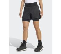 adidas performance - Terrex xploric 2in1 - Pantaloncini neri-Nero 42