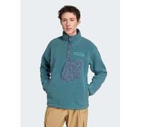 adidas Terrex - Terrex Xploric High Pile Fleece Pullover - Pullover in pile L turchese