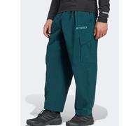 adidas performance - Terrex Xploric - Pantaloni cargo color edera aurora-Verde XS