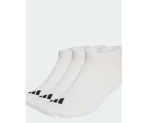 adidas Performance - Thin&light Essentials - Confezione da 3 paia di calzini bassi bianchi, bianchi e neri-Bianco 46-48