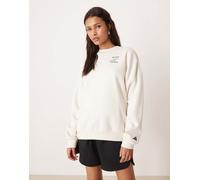 adidas Performance - Three Stripes Studios - Felpa bianca-Bianco L