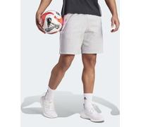 adidas Performance - Tiro 24 - Pantaloncini della tuta grigio medio mélange / bianco XS