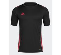 adidas Performance - Tiro 24 - T-shirt nera/rosso rubino-Nero 2XL