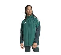 adidas Performance Tiro 25 Competition - Giacca impermeabile da uomo, colore: Verde