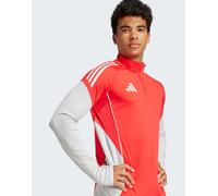adidas Performance - Tiro 25 Competition - Top da allenamento color rubino puro-Rosso M