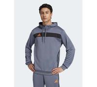 adidas Performance - Tiro 25 Essentials - Felpa con cappuccio color onice team / arancione super-Nero M