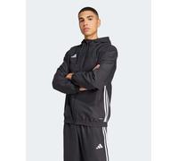adidas Performance - Tiro 25 Essentials - Felpa con cappuccio nera / bianca-Nero 2XL