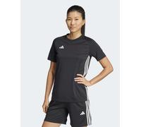 adidas Performance - Tiro 25 Essentials - Maglia nera / bianca-Nero 2XS