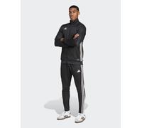 adidas performance - Tiro 25 Essentials - Tuta sportiva nera e bianca-Nero M