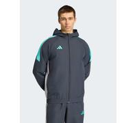 Adidas Tiro 26 Essentials Woven Full Zip Sweatshirt Grigio L / Regular Uomo