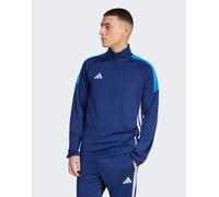 adidas Performance - Tiro 26 Essentials - Top da allenamento blu scuro/azzurro acceso XS