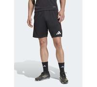 Short da allenamento Tiro 26 League Black / Semi Lucid Red M