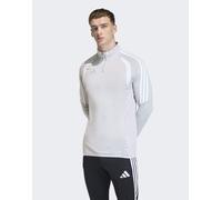 adidas performance - Tiro 26 League - Top da allenamento grigio chiaro e bianco XL