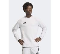 adidas performance - Tiro Travel - Felpa girocollo grigio chiaro e nero 2XL