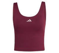 ADIDAS PERFORMANCE Top sportivo 'Studio All Me' castano / bianco Donna ADIDAS PERFORMANCE S