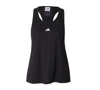 adidas Donna Train Essentials Minimal Branding Racerback Tank Top, Black, XS