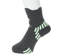 adidas Performance Training Quarter Socks, Calzini Unisex - Adulto, Grey Six/Semi Green Spark, 37-40