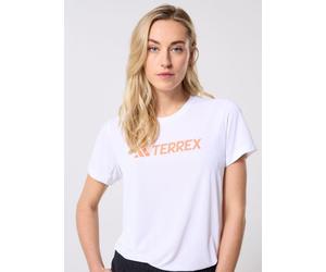 adidas performance - W Mt Log Tech T Bianco - Abbigliamento M Bianco