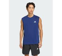 adidas performance - Workout Essentials Feelready - T-shirt senza maniche blu scuro XS