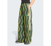 adidas Performance x Farm Tiro - Pantaloni sportivi neri / verde amazzone / preloved-Nero L