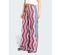 adidas performance x Farm Tiro - Pantaloni sportivi rosso amazzone / viola fusione S