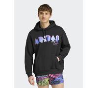 adidas Performance x Jeremy Scott - Felpa con cappuccio nera-Nero XL
