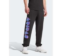 ADIDAS PERFORMANCE Pantaloni sportivi 'Adidas x Jeremy Scott' blu reale / lilla chiaro / nero / bianco, Taglia XS