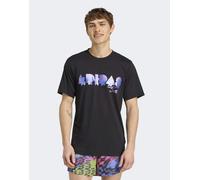 ADIDAS SPORTSWEAR Maglia funzionale 'Adidas x Jeremy Scott' blu neon / lilla neon / nero, Taglia L