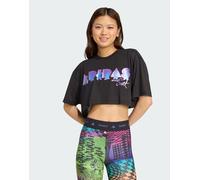ADIDAS PERFORMANCE Maglia funzionale 'Adidas x Jeremy Scott' blu / lilla / nero, Taglia M-L