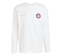 adidas Performance x Moon Boot - T-shirt a maniche lunghe bianca-Bianco S